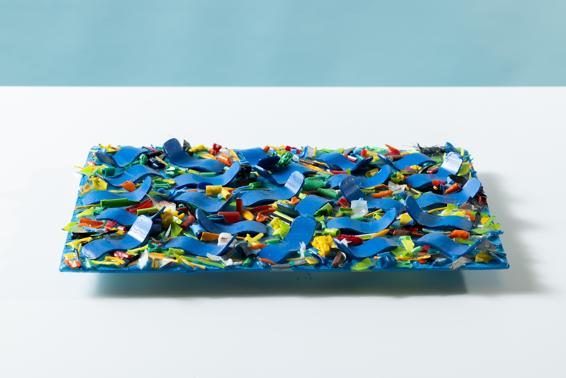 Maquette Un océan de plastique